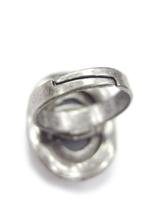 画像5: 【新品】ストーンリング・黒(Ring・Black) RG_178_B128【通信販売専用商品】 (5)