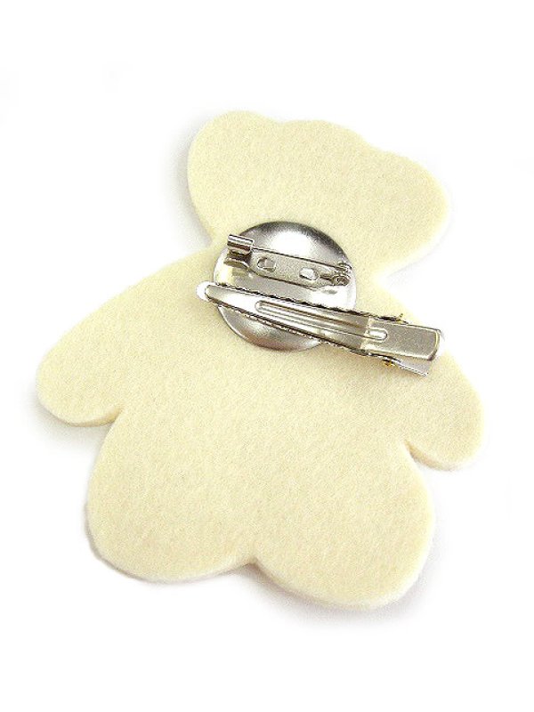 画像2: 【訳あり】【20%OFF】 クマワッペン2Way HA_030_B148 (2)