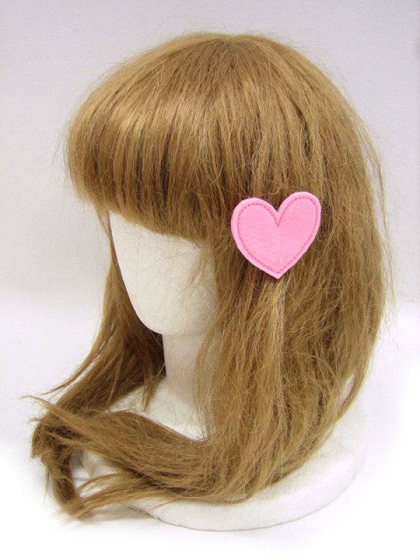 画像3: 【新品】 フェルトハート2WAY (ピンク) HA_279_B130 (3)