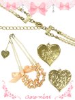 画像2: 【新品】 リボンパールネックレス（ピンク） NE_138_B142 (2)