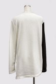 画像2: 【新品】ジップ切替ニットセーター g_tp TP_081_D011【通信販売専用商品】 (2)