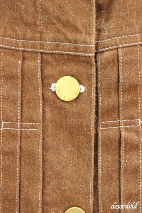 画像2: INGEBORG  /ショートトラッカージャケット O-19-12-30-9-LO-TO-YM-ZT208 O-19-12-30-009-1-TO-LO-L-YM-ZT207 (2)