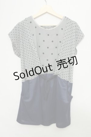 画像: axes femme  / ドット切替ワンピース S-20-05-07-031-1-OP-AX-L-IW-ZT077