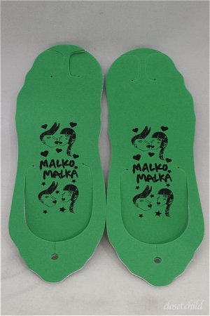 画像: 【SALE】【50%OFF】MALKOMALKA G / 折りたたみビーチサンダル H-20-07-19-011h-1-ZA-PU-P-SK-ZT113