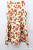 画像3: Honey Bunch(買取対象外)  / 薔薇総柄ジャガードワンピース O-20-07-21-036-LO-OP-L-YM-ZT085 (3)