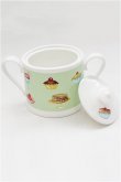 画像2: 【新品】10%off クリストファーヴァイン　シュガー＆クリーマー sugar pot&cream pot cv-012 (2)