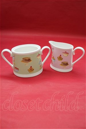 画像: 【新品】50%off クリストファーヴァイン　シュガー＆クリーマー sugar pot&cream pot cv-012-2