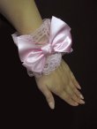 画像2: 【新品】メルヘンリボンお袖とめ(ピンク)　※1つのみ BR_24_B147 (2)