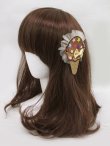 画像3: 【新品】STAR アイス2WAYブローチ&ヘアピン(ブラウン) HA_196_B135 (3)