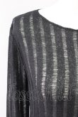 画像3: 【新品】メッシュニットカットソー 黒 TP_110_D018【通信販売専用商品】 (3)