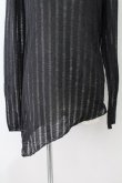 画像4: 【新品】メッシュニットカットソー 黒 TP_110_D018【通信販売専用商品】 (4)