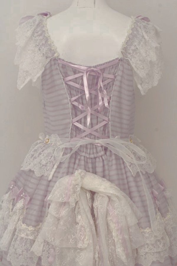 画像8: BABY,THE STARS SHINE BRIGHT  / Wisteria Princess〜煌めく窓辺のウィステリア〜ジャンパースカートドレス O-23-04-29-070-1-OP-BA-L-NS-ZT345 (8)