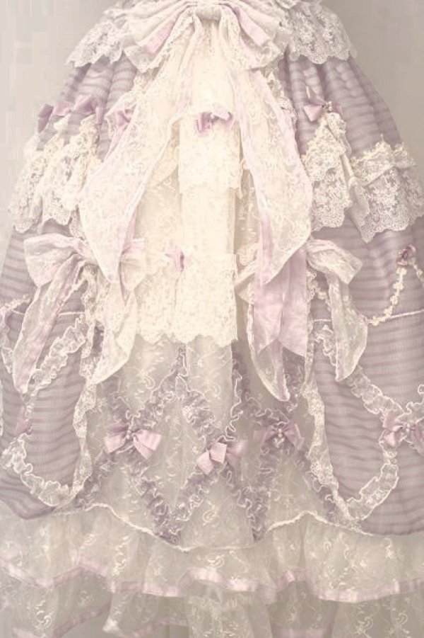 画像4: BABY,THE STARS SHINE BRIGHT  / Wisteria Princess〜煌めく窓辺のウィステリア〜ジャンパースカートドレス O-23-04-29-070-1-OP-BA-L-NS-ZT345 (4)