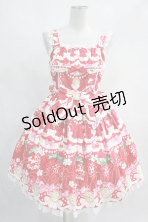 画像: Angelic Pretty / Melty Berry Princessジャンパースカート H-24-02-25-043-AP-OP-NS-ZH