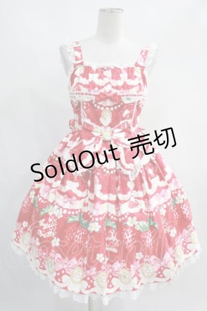 画像: Angelic Pretty / Melty Berry Princessジャンパースカート H-24-02-25-043-AP-OP-NS-ZH
