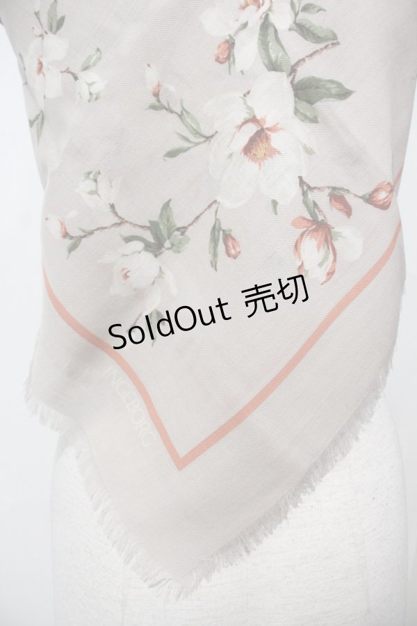 画像3: INGEBORG  / 花柄大判ストール I-24-04-07-054-1-ZA-LO-L-HD-ZT169 (3)