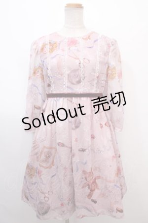 画像: MILK / フレンチドールワンピース  ピンク Y-25-01-30-192-ML-OP-SZ-ZY