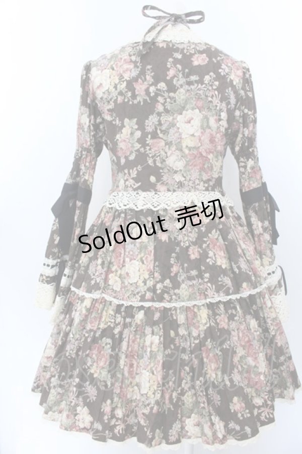 画像17: BABY,THE STARS SHINE BRIGHT / ローズジャガード2ピース（ペチコート欠品）  ブラウン O-25-02-11-008-BA-OP-OW-OS (17)