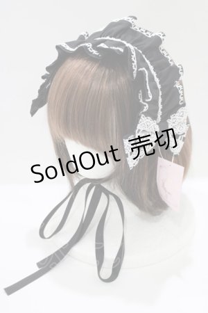 画像: metamorphose / 木漏れ日のトロイメライ ヘッドドレス  ブラック H-25-03-20-073-ME-AC-NS-ZH