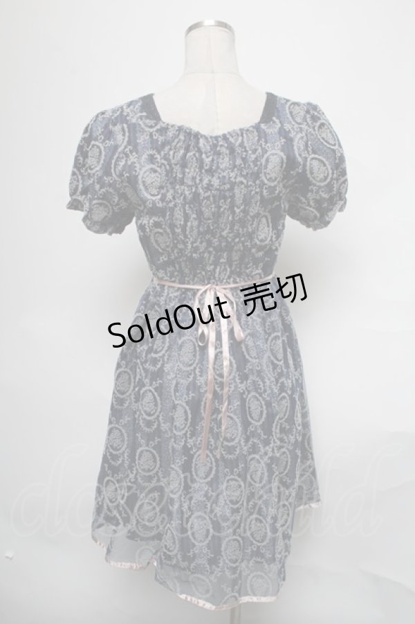 画像2: axes femme / レジメンフロッキー重ねチュニック   S-25-03-28-050-AX-TO-ET-ZS (2)