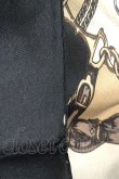 画像2: INGEBORG / アンティークプリントシルクスカーフ  クロ×ベージュ O-25-04-27-084-LO-ZA-IG-OS (2)