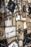 画像3: INGEBORG / アンティークプリントシルクスカーフ  クロ×ベージュ O-25-04-27-084-LO-ZA-IG-OS (3)