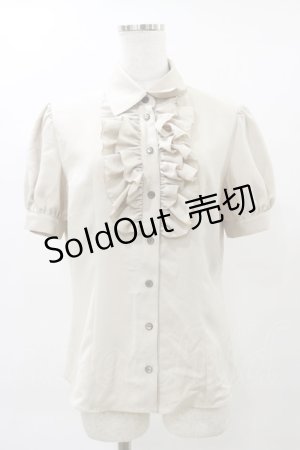 画像: NO.S PROJECT / リリーブラウス L アイボリー H-25-04-26-024-LO-BL-NS-ZH