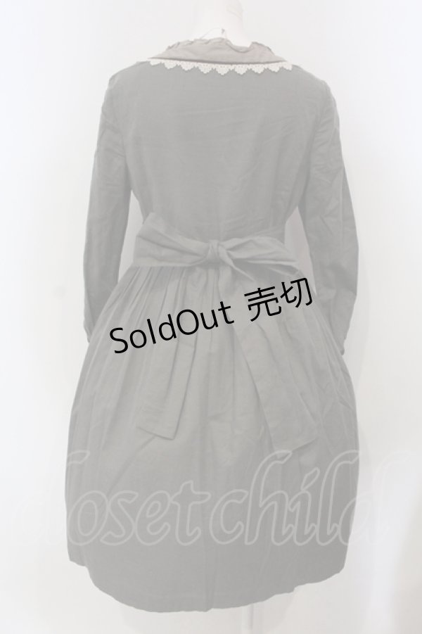 画像4: Jane Marple / タックヨークワンピース M カーキグリーン O-25-04-28-072-JM-OP-OW-OS (4)