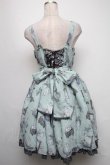 画像2: Angelic Pretty / Lady Cat Roomジャンパースカート  ミント S-25-05-05-043-AP-OP-HR-ZS (2)