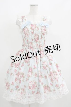 画像: BABY,THE STARS SHINE BRIGHT / シュガーブーケジャンパースカート Free サックス H-25-05-16-1008-BA-OP-NS-ZH