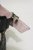 画像4: YOSUKE / 厚底サンダル 23.0cm 黒 H-25-05-17-010-PU-SH-KB-ZH (4)