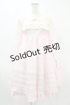 画像: Angelic Pretty / ステラワンピース Free ピンク H-25-06-05-1027-AP-OP-NS-ZH