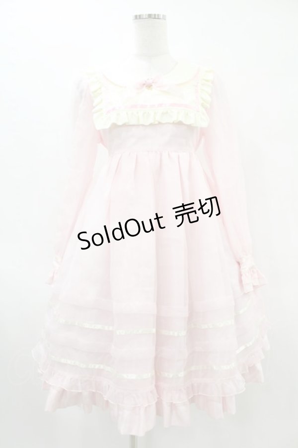 画像1: Angelic Pretty / ステラワンピース Free ピンク H-25-06-05-1027-AP-OP-NS-ZH (1)