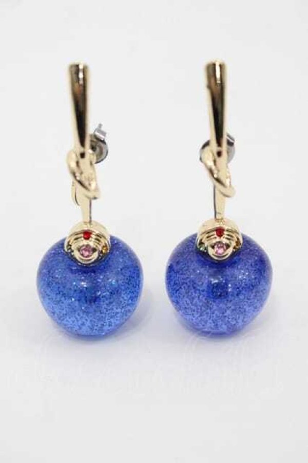 画像1: Liquem / Sailor Moon store x Liquem / チェリーピアス(クリスタルスターコンパクト)  シルバー I-25-07-19-078-LO-AC-HD-ZI (1)