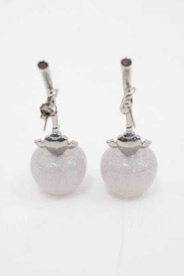 画像2: Liquem / Sailor Moon store x Liquem / スーパーセーラームーンチェリーピアス  シルバー I-25-07-19-080-LO-AC-HD-ZI (2)