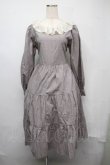 ワンピース YILON CUTOUT CHECK OP GRAY HirokoTokumine / チェックワンピース グレー S-25-07-21-016-LO