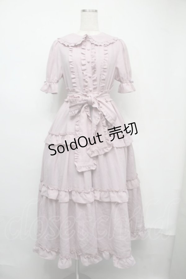 画像1: axes femme kawaii / ベリーフィールズワンピース  ピンク S-25-07-21-022-AX-OP-AS-ZS (1)