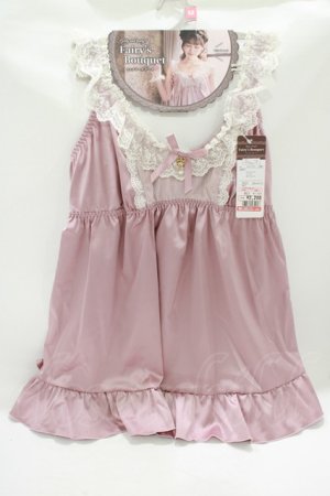 画像: Fairy's Bouquet / CLK*サテンbabydoll M-60 ピンク H-25-08-06-040-PU-OP-NS-ZH
