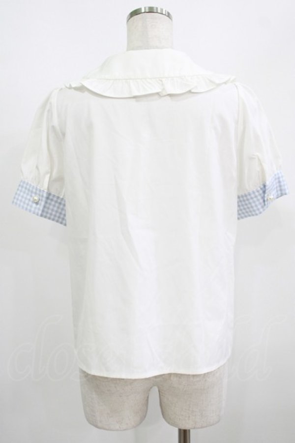 画像8: Ank Rouge / ブラウス×サス付きスカパン/Laforet Harajuku Limited M サックス H-25-08-26-1022-CA-OP-NS-ZH (8)