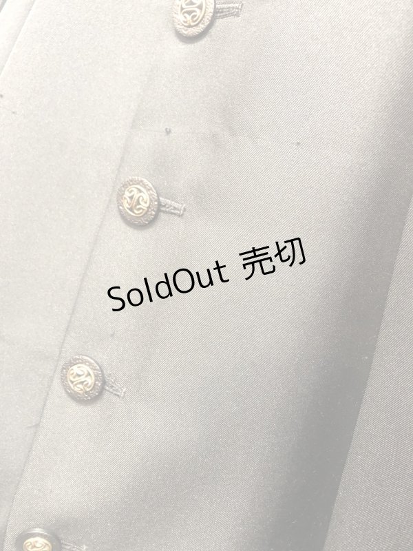 画像5: ATELIER BOZ / エディンバラマント付コート【お直しあり】  ブラック O-25-09-06-011-EL-CO-OW-OS (5)