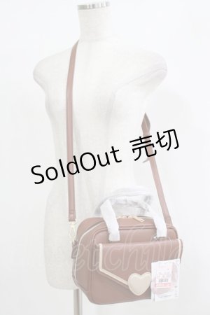 画像: m petit by misako / TT*AMハートカブセ  ブラウン H-25-09-27-019-LO-BG-NS-ZH