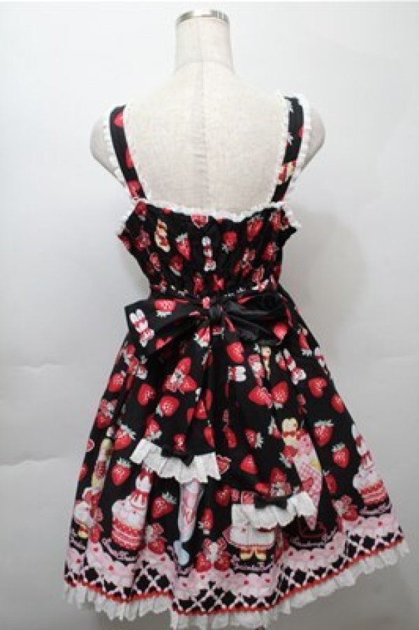 Angelic Pretty / Lyrical Bunny Parlorジャンパースカート 黒 S
