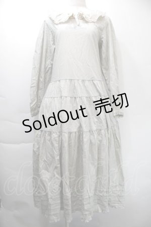 画像: PINK HOUSE / 刺繍ストライプワンピース  サックス S-25-11-03-035-LO-OP-SZ-ZS