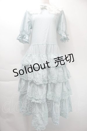 画像: PINK HOUSE / ドットワンピース  サックス S-25-11-03-036-LO-OP-AS-ZS