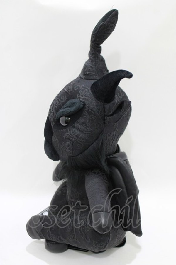 画像2: KILL STAR / Dark Lord Victorianaぬいぐるみ  ブラック H-25-11-04-030-SL-ZA-KB-ZH (2)