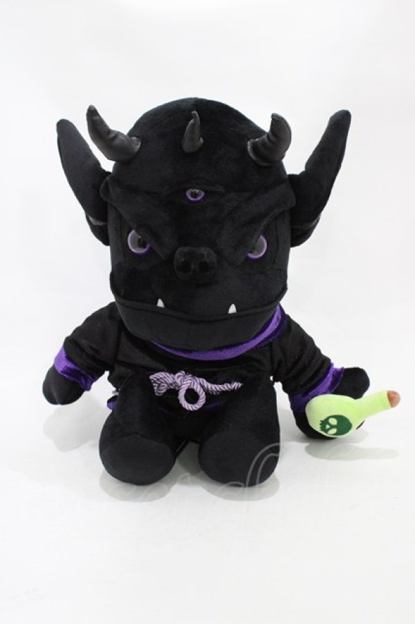 画像3: KILL STAR / Sorcererぬいぐるみ  ブラック H-25-11-04-031-SL-ZA-KB-ZH (3)