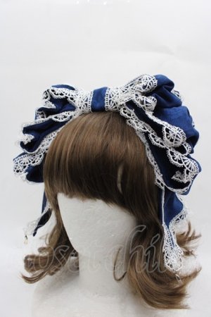 画像: Hoshibako Works / 東方Project x HoshibakoWorks チルノ リボンカチューシャ  ネイビー I-25-11-15-123-LO-AC-SA-ZI