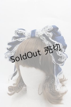 画像: Hoshibako Works / 東方Project x HoshibakoWorks チルノ リボンカチューシャ  ネイビー I-25-11-15-123-LO-AC-SA-ZI