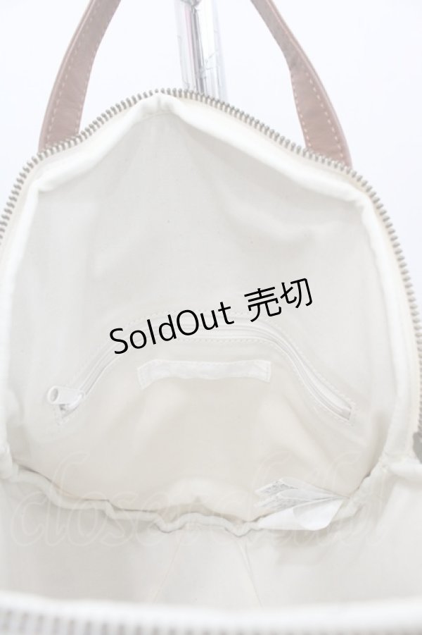 画像3: PINK HOUSE / いちごフリルバッグ  ブラウン I-25-11-15-099-LO-BG-SA-ZI (3)