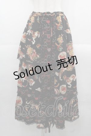 画像: PINK HOUSE / カルーセルプリントスカート   I-25-11-15-091-LO-SK-SA-ZI